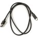 Кабель PowerPlant (CA910816) USB3.0(AM)-USB3.0 Type-C(M), 1м, Black