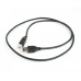 Кабель Cablexpert (CCP-USB2-AMBM-1M) USB2.0 A - USB В, 1м, чорний