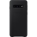 Чохол-накладка Samsung Leather Cover для Samsung Galaxy S10 SM-G973 Black (EF-VG973LBEGRU)