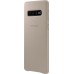 Чохол-накладка Samsung Leather Cover для Samsung Galaxy S10 SM-G973 Gray (EF-VG973LJEGRU)