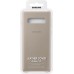 Чохол-накладка Samsung Leather Cover для Samsung Galaxy S10 SM-G973 Gray (EF-VG973LJEGRU)
