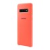 Чохол-накладка Samsung Silicone Cover для Samsung Galaxy S10 SM-G973 Berry Pink (EF-PG973THEGRU)