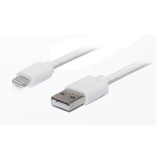 Кабель REAL-EL USB - Lightning (M/M), 1 м, білий (EL123500033)