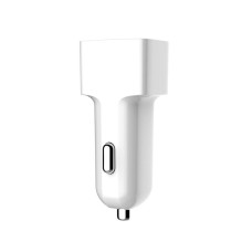 Автомобільний зарядний пристрій ColorWay (2USBх2.4A) AutoID White (CW-CHA009-WT)
