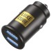 Автомобільний зарядний пристрій Luxe Cube 2USB 12W Black (8886899698465)
