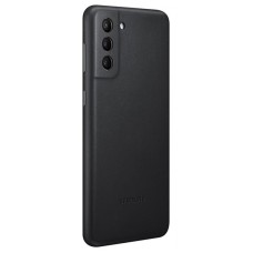 Чохол-накладка Samsung Leather Cover для Samsung Galaxy S21+ SM-G996 Black (EF-VG996LBEGRU)
