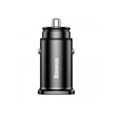 Автомобільний зарядний пристрій Baseus Square Metal (2USB, 5A) 30W Black (CCALL-DS01)