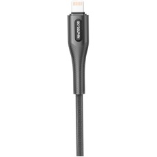 Кабель SkyDolphin S01L USB - Lightning (M/M), 1 м, Black (USB-000581)