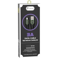 Кабель SkyDolphin S01V USB - micro USB (M/M) 1 м, Dark Green (USB-000584)