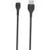 Кабель SkyDolphin S22L Soft Silicone USB - Lightning (M/M), 1 м, Black (USB-000601)