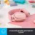 Bluetooth-гарнітура Logitech Zone Vibe 100 Wireless Rose (981-001224)