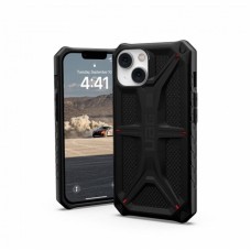 Чохол-накладка Urban Armor Gear Monarch для Apple iPhone 14 Kevlar Black (114032113940)