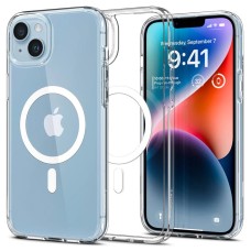 Чохол-накладка Spigen Ultra Hybrid MagFit для Apple iPhone 14 White (ACS05048)