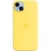 Чохол-накладка Apple Silicone Case with MagSafe для Apple iPhone 14 Plus Canary Yellow (MQUC3)