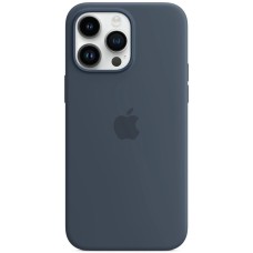 Чохол-накладка Apple Silicone Case with MagSafe для Apple iPhone 14 Pro Max Storm Blue (MPTQ3)