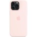 Чохол-накладка Apple Silicone Case with MagSafe для Apple iPhone 15 Pro Max Light Pink (MT1U3)