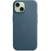 Чохол-накладка Apple FineWoven Case with MagSafe для Apple iPhone 15 Pacific Blue (MT3G3)