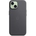 Чохол-накладка Apple FineWoven Case with MagSafe для Apple iPhone 15 Black (MT393)