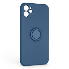 Чохол-накладка Armorstandart Icon Ring для Apple iPhone 11 Blue (ARM68643)