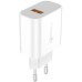 Мережевий зарядний пристрій Foneng EU46 QC3.0 Charger (1USBх3A) White (EU46-CH-TC) + кабель USB Type C