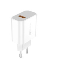 Мережевий зарядний пристрій Foneng EU46 QC3.0 Charger (1USBх3A) White (EU46-CH-IP) + кабель Lightning