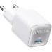 Мережевий зарядний пристрій Anker PowerPort 511 Nano III White, 30 W USB Type-C (A2147G21)