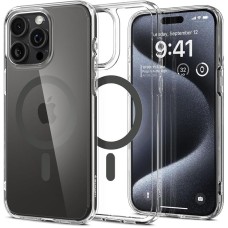 Чохол-накладка Spigen Ultra Hybrid MagFit для Apple iPhone 15 Pro Graphite (ACS06716)