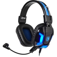 Гарнітура Sades SA-702 Element Black/Blue (sa702bl)