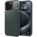 Чохол-накладка Spigen Optik Armor MagFit для Apple iPhone 15 Pro Abyss Green (ACS06739)
