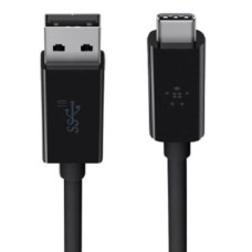 Кабель Belkin USB - USB Type-C (M/M), 1 м Black OEM (F2CU029bt1M-BLK)_OEM