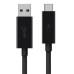 Кабель Belkin USB - USB Type-C (M/M), 1 м Black OEM (F2CU029bt1M-BLK)_OEM