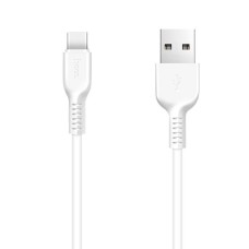 Кабель Hoco X13 Easy Charged USB - USB Type-C (M/M), 1 м, White (D23104)