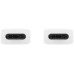 Кабель Samsung USB Type-C - USB Type-C (M/M), 1 м, White (EP-DA705BWRGRU) OEM