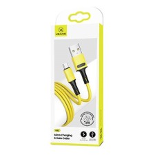 Кабель Usams US-SJ435 USB - Micro USB (M/M), 1 м, Yellow (SJ435USB03)