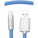 Кабель Dengos USB - USB Type-C (M/M) 1 м Blue (PLS-TC-NS-BLUE)