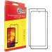 Захисне скло Dengos для Xiaomi Redmi Note 13 4G Black Full Glue (DG-TG2P-15) 2шт