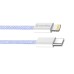 Кабель ColorWay Lightning + USB Type-C (M/M), 3.0 А, 1 м, Purple (CW-CBPDCL061-PU)