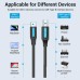 Кабель Vention USB Type-C - USB Type-B (M/M), 2 м, Black (CQUBH)