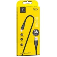 Кабель SkyDolphin S02V USB - micro USB (M/M), 1 м, Black (SDUSB-000591)