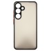 Чохол-накладка Dengos для Samsung Galaxy S24 SM-S921 Black (DG-KM-109) + захисне скло