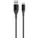Кабель Belkin DuraTek Mixit USB - MicroUSB (M/M) 1.2 м Black (F2CU051bt04-BLK)
