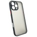 Чохол-накладка Dengos Matt для Apple iPhone 16 Pro Max Black (DG-TPU-MATT-151)