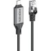 Кабель Promate Clink USB Type-C - RJ-45, 5 м, Black