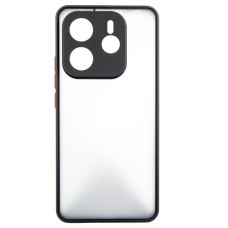 Чохол-накладка Dengos Matt для Xiaomi Redmi Note 14 5G Black (DG-TPU-MATT-155)