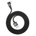 Кабель Baseus MVP USB - Lightning (M/M), 1.5A, 2 м Black (CALMVP-A01)