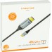 Кабель Cabletime USB Type-C - DisplayPort (M/M), 4K, Ultra HD, 1.8м, V1.2, Black (CA913305)