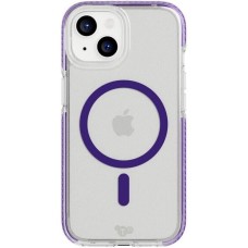 Чохол-накладка Tech21 Evo Crystal MagSafe для Apple iPhone 15 Amethyst (T21-10242)
