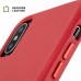 Чохол-накладка Case-Mate Barely There Leather для Apple iPhone X / iPhone XS Red (CM037748)