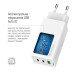 Мережевий зарядний пристрій ColorWay GaN Mini 65W PD Port PPS USB (USB-2C1A) White (CW-CHS058PD-WT)