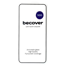 Захисне скло BeCover для Samsung Galaxy S25+ SM-S936 Black 10D (712722)